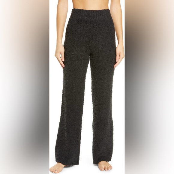 SKIMS Pants - SKIMS Cozy Knit Wide-Leg Lounge Pants - Black Women’s Lg/XL